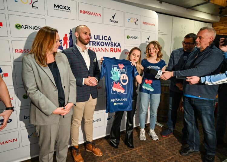 Nowa koszulka na Bieg Ulicą Piotrkowską Rossmann Run